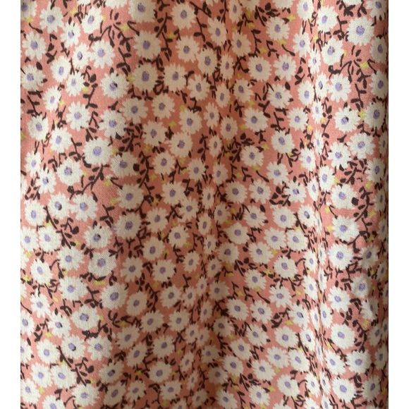 Forever 21 Floral Dress Size S. Spaghetti Straps Floral Cut-Out Gently Used. - Picture 3 of 7